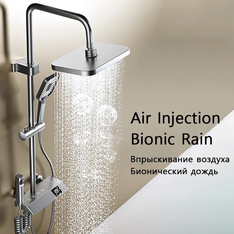 RainFusion Wellness Set - Luxury Rain Shower Set | Ymonde
