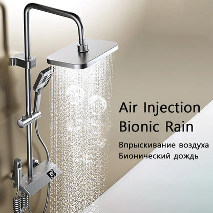 RainFusion Wellness Set - Luxury Rain Shower Set | Ymonde