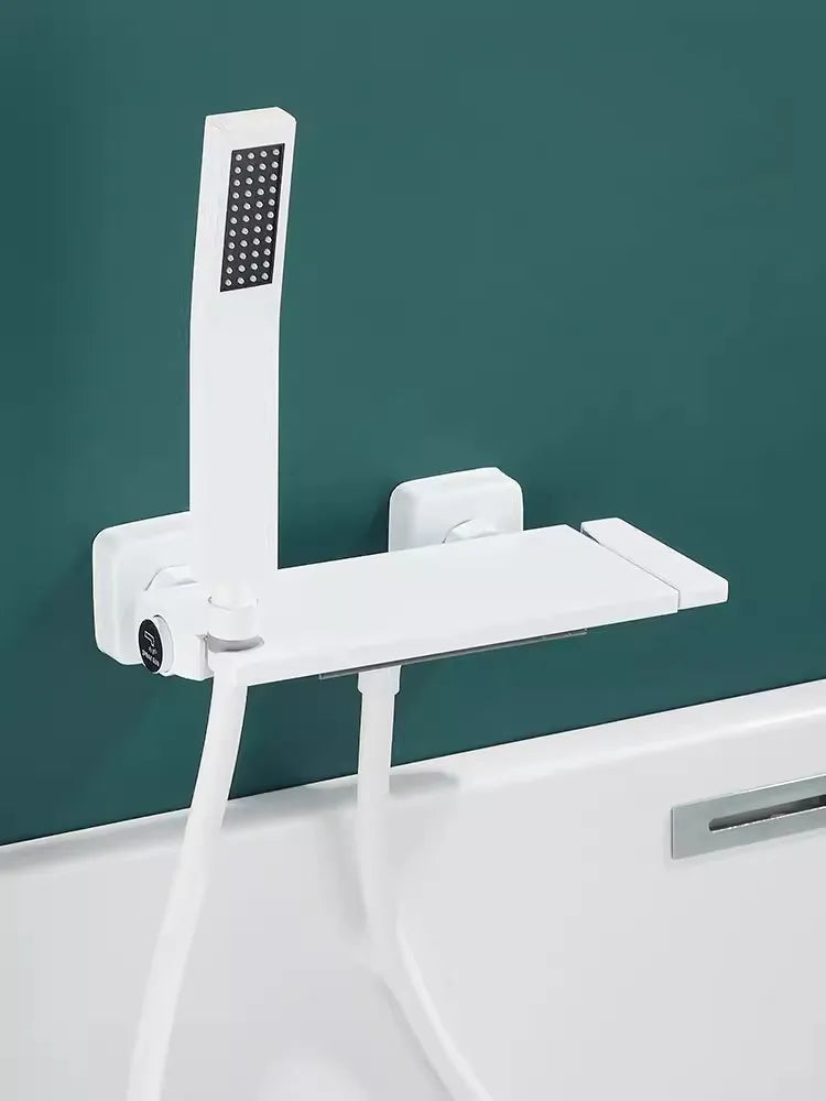 Aureo Shower Set - Exposed Thermostatic Mixer | Ymonde