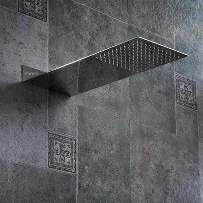 ChromeRain Rain Shower – Wall Mounted & Luxury Chrome | Ymonde