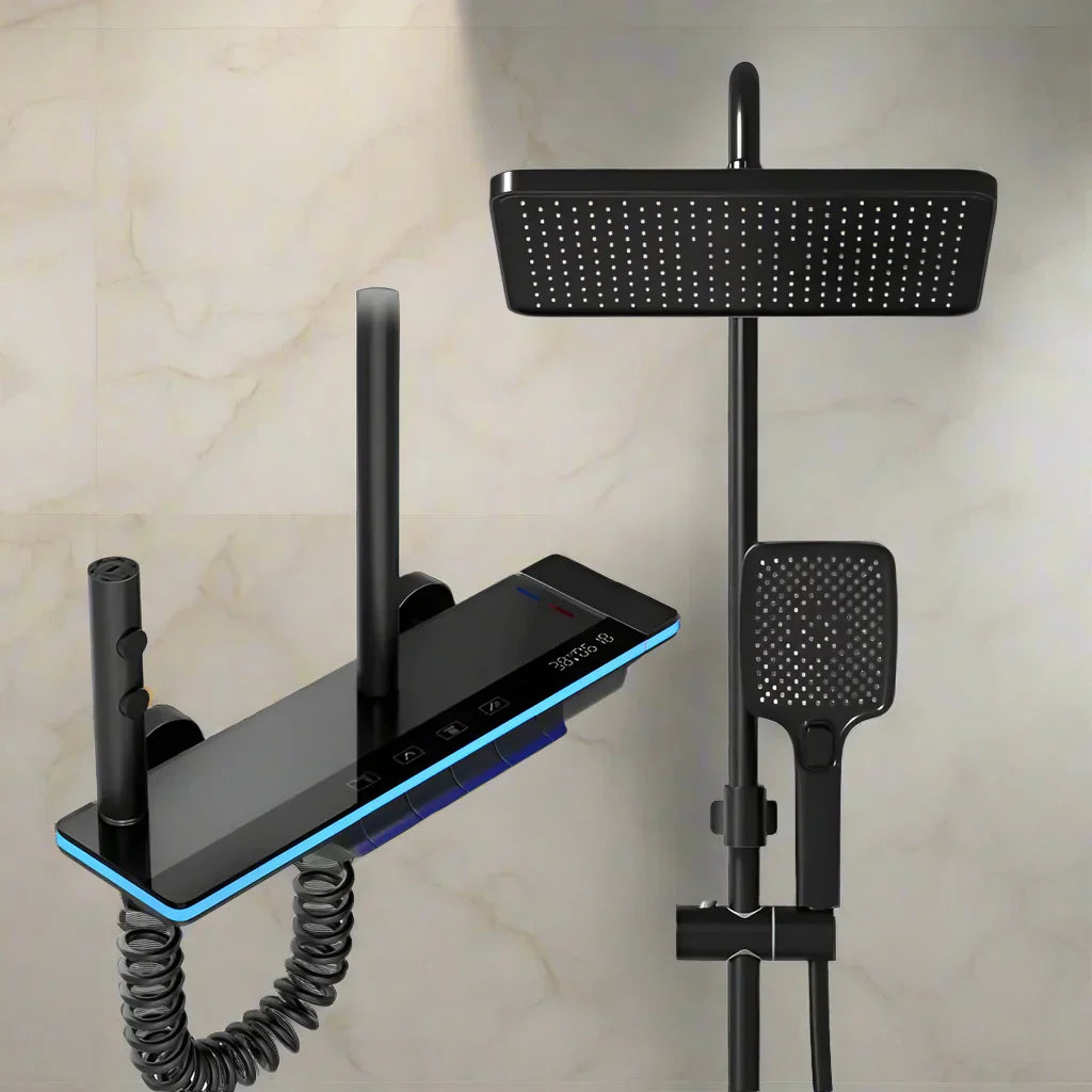 SmartSpa LED regnduschsystem - Lyx med digital termostat | Ymonde
