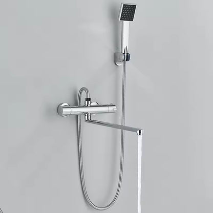 Set doccia termostatico ChromeClean con rubinetto doccia a bocca lunga | Ymonde