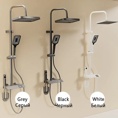 RainFusion Wellness Set - Luxury Rain Shower Set | Ymonde