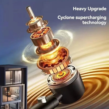 TurboSpray Hand Shower – Water Saving with 5 Spray Settings | Ymonde