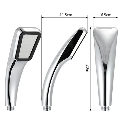 SilverSpray Hand Shower 300-Holes Shower Head with High Pressure and Water Saving | Ymonde