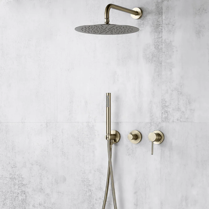 WallFlow Rain Shower Set - Thermostatic Concealed Shower Set | Ymonde
