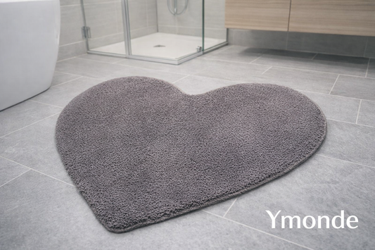 Tappetino da bagno Comforthart Luxury grigio 70x80 cm con antiscivolo e elevato assorbimento dell'umidità