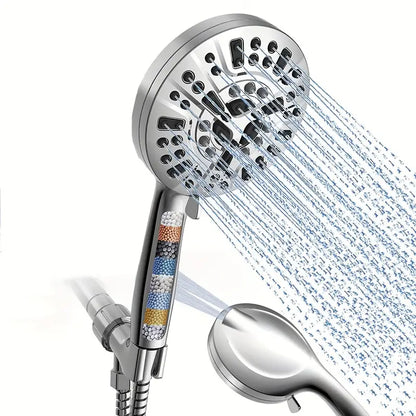 HydroPure Shower Head – 10 Settings & Mineral Filter Hand Shower | Ymonde
