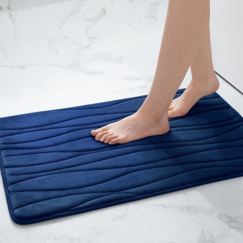 FlowNest XL – Ekstra stor absorberende badematte 70x120 cm | Ymonde