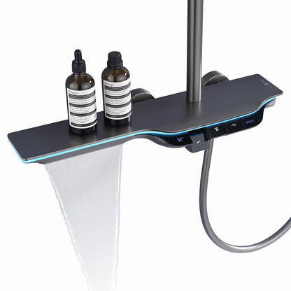 LumaRain LED Rain Shower - Thermostatic Luxury Shower System | Ymonde