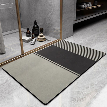 PatternSoft Badmatta - Modern Pattern Non-Slip 50x80 CM | Ymonde