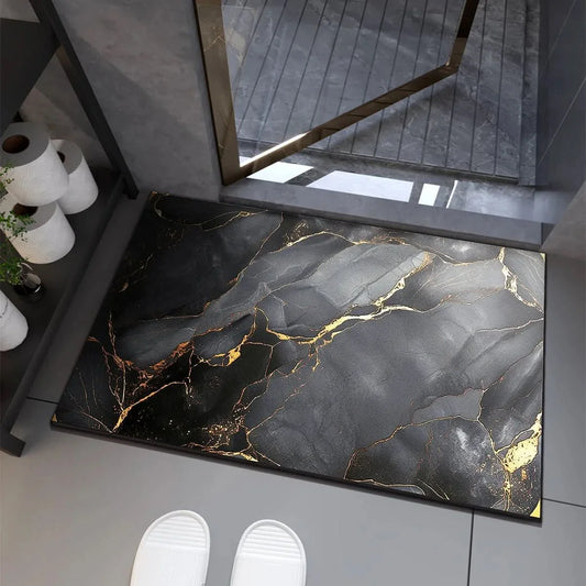 Premium diatom badmat ultra absorberend en anti-slip | Ymonde