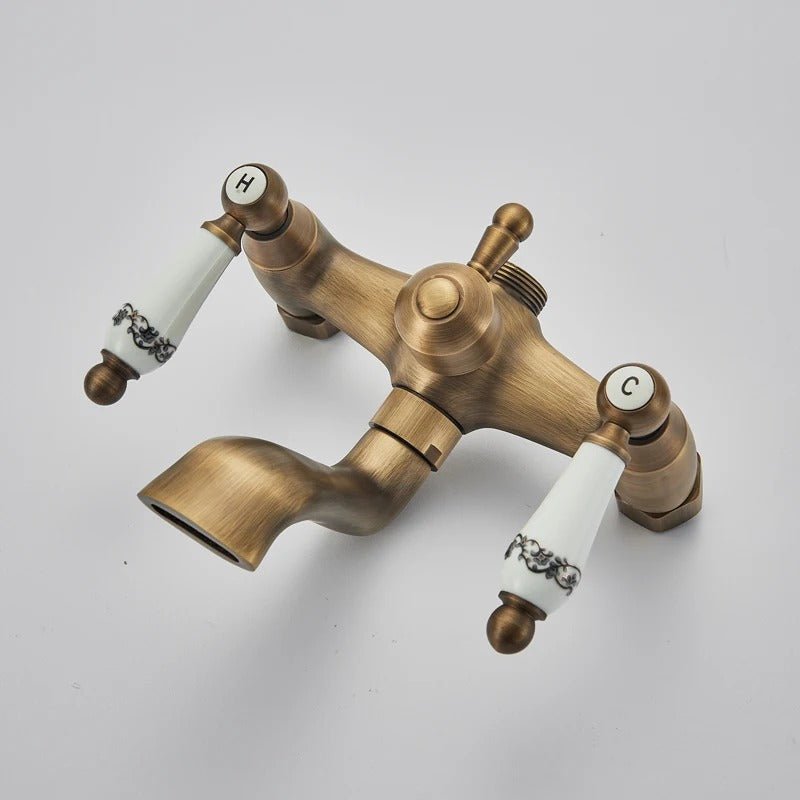 Rain shower Brass Shower tap – Thermostatic with hand shower