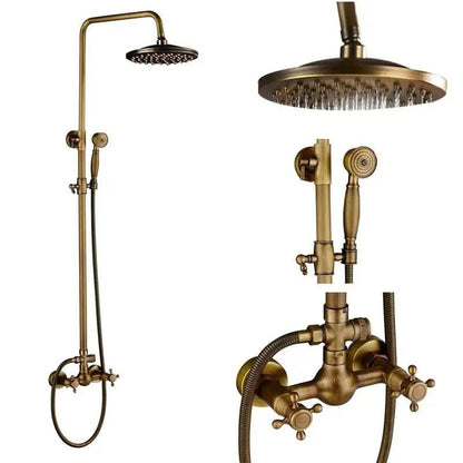 Rain shower Brass Shower tap – Thermostatic with hand shower
