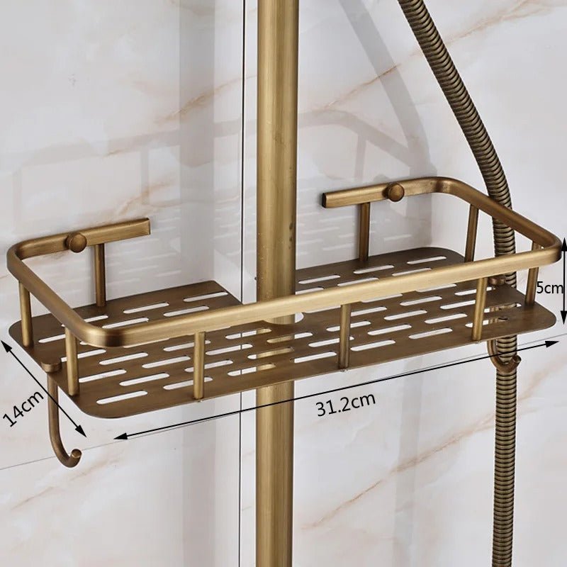 Rain shower Brass Shower tap – Thermostatic with hand shower