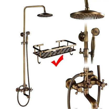 Rain shower Brass Shower tap – Thermostatic with hand shower