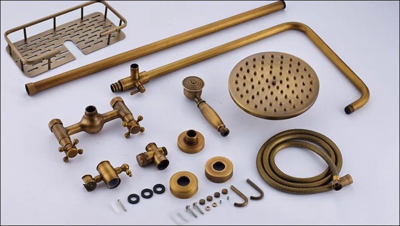 Rain shower Brass Shower tap – Thermostatic with hand shower