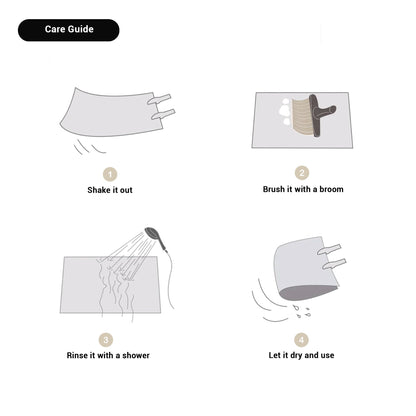 Nordicsoft Bath Mat – Scandinavian Non-Slip & Absorbent | Ymonde ©