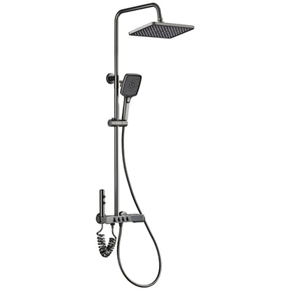 ZenithFlow Digital Wellness Shower - Thermostatic Surface-mounted Shower Set | Ymonde