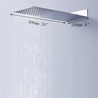 ChromeRain Rain Shower – Wall Mounted & Luxury Chrome | Ymonde