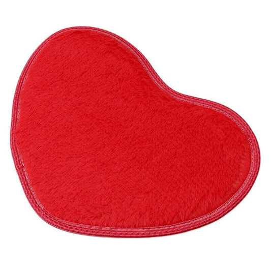 ChenilleHeart – Hartvormige Chenille Badmat Microvezel Antislip | Ymonde