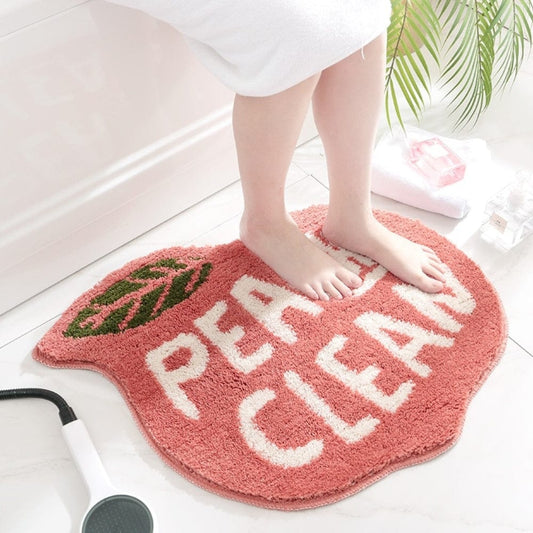 Ultrazachte Perzik Badmat – Antislip & Sneldrogend | Ymonde