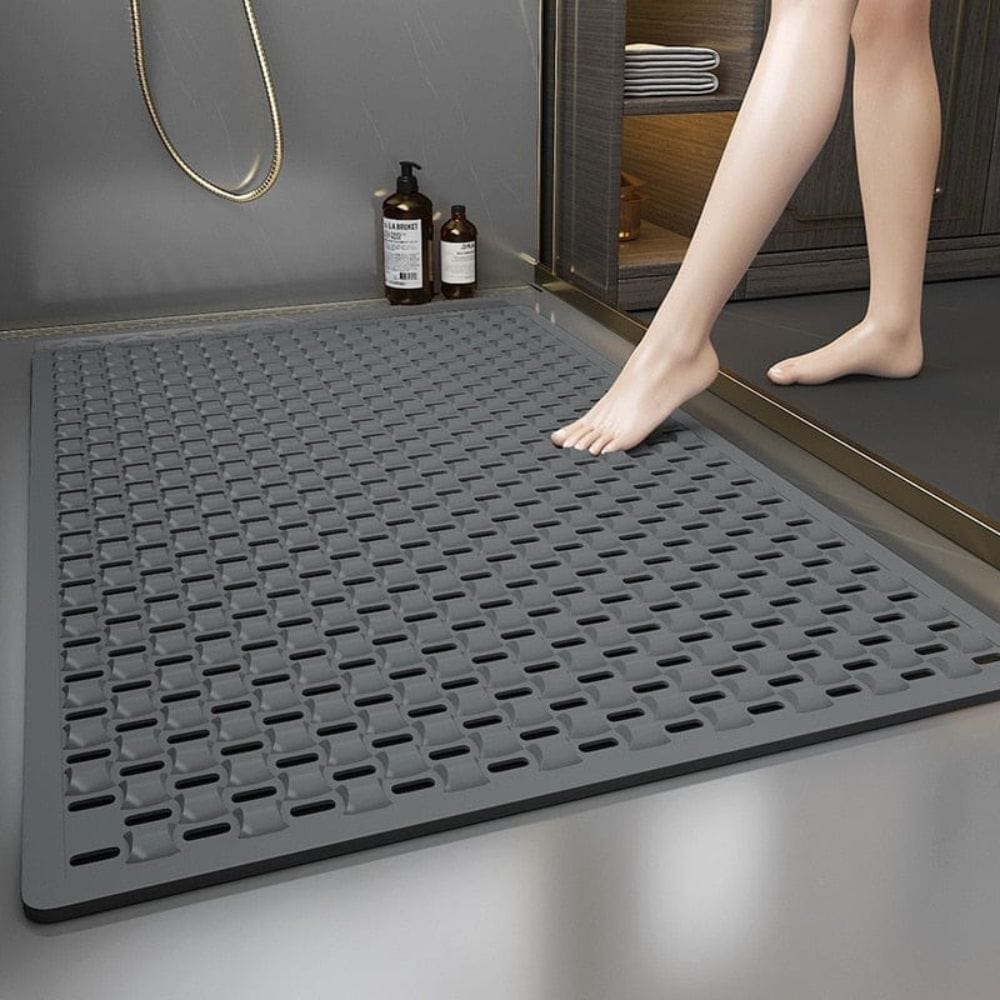 GripFlow Shower Mat – Water Permeable & Safe | Ymonde