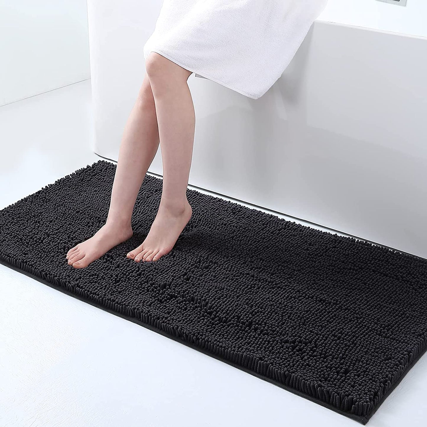 MegaGrip Bath Mat – Extra Large & Non-Slip Comfort | Ymonde