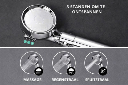 Hydroboost Eco Shower Head – Increased Water Pressure & Eco-Performance | Ymonde ©