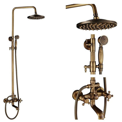 Rain shower Brass Shower tap – Thermostatic with hand shower